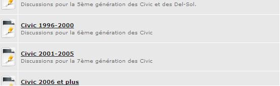 Clquez ici pour visitez le forum.clubcivicquebec.com